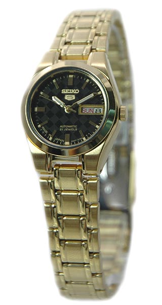 AAA 1:1 Replica Seiko-5 Ladies Watches Black Dial Automatic SYMH24J1 Watch