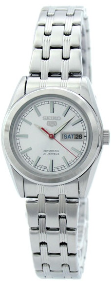 AAA 1:1 Replica Seiko-5 Ladies Watches Silver Dial Automatic SYMH91J1 Watch