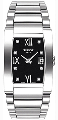 AAA 1:1 Replica Tissot-T-Trend-Generosi-T Ladies Watches Black Dial Quartz T007.309.11.056.00 Watch