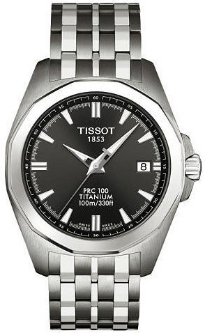 AAA 1:1 Replica Tissot-T-Sport-PRC100 Mens Watches Black Dial Quartz T008.410.44.061.00 Watch