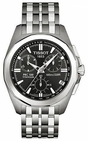 AAA 1:1 Replica Tissot-T-Sport-PRC100 Mens Watches Black Dial Quartz T008.417.44.061.00 Watch
