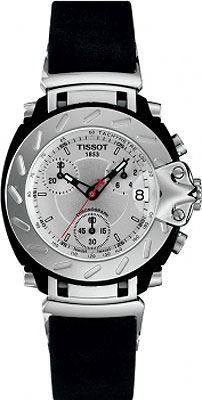 AAA 1:1 Replica Tissot-T-Race Ladies Watches Silver Dial Swiss Quartz 34MM T011.217.17.031.00 Watch