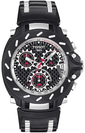 AAA 1:1 Replica Tissot-T-Sport-T-Race Mens Watches Black Dial Quartz T011.417.22.201.00 Watch