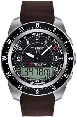 AAA 1:1 Replica Tissot-T-touch-Expert Mens Watches Black Dial Quartz 45MM T013.420.46.207.00 Watch