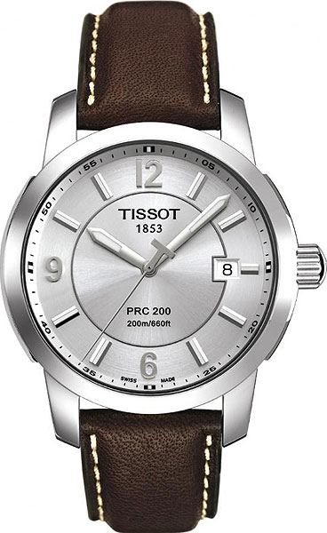 AAA 1:1 Replica Tissot-PRC-200 Mens Watches Silver Dial Swiss Quartz 38MM T014.410.16.037.00 Watch