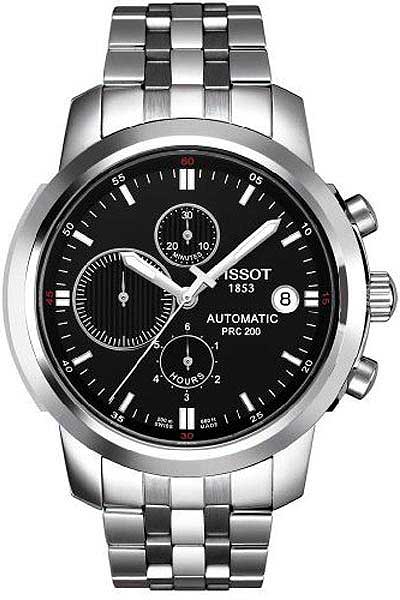 AAA 1:1 Replica Tissot-T-Sport-PRC200 Mens Watches Black Dial Automatic Autoquartz 43.6MM T014.427.11.051.00 Watch