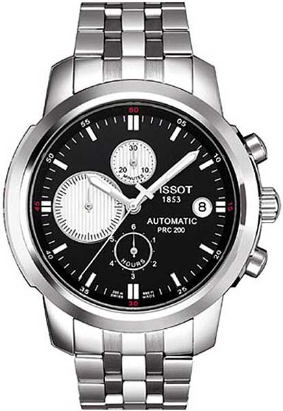 AAA 1:1 Replica Tissot-T-Sport-PRC200 Mens Watches Black Dial Automatic Mechanical 43.6MM T014.427.11.051.01 Watch