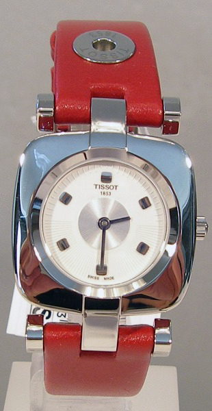 AAA 1:1 Replica Tissot-Odaci-T Ladies Watches Silver Dial Quartz T020.309.16.031.02 Watch