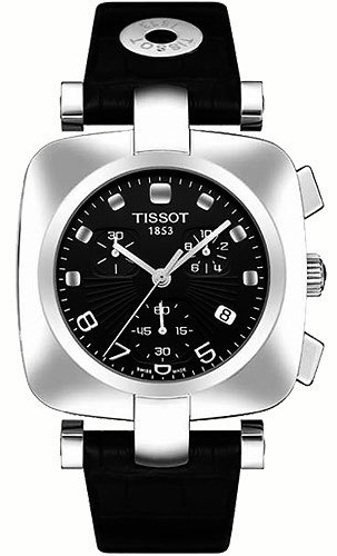 AAA 1:1 Replica Tissot-Odaci-T Ladies Watches Black Dial Quartz T020.317.16.057.00 Watch