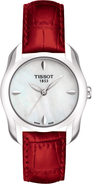AAA 1:1 Replica Tissot-T-Trend-T-Wave Ladies Watches White Dial Swiss Quartz 28MM T023.210.16.111.01 Watch