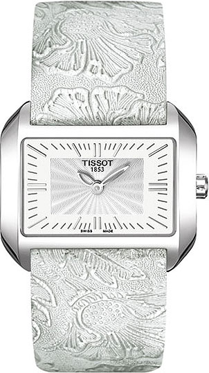 AAA 1:1 Replica Tissot-T-Trend-T-Wave Ladies Watches Silver Dial Swiss Quartz 32MM T023.309.16.031.02 Watch