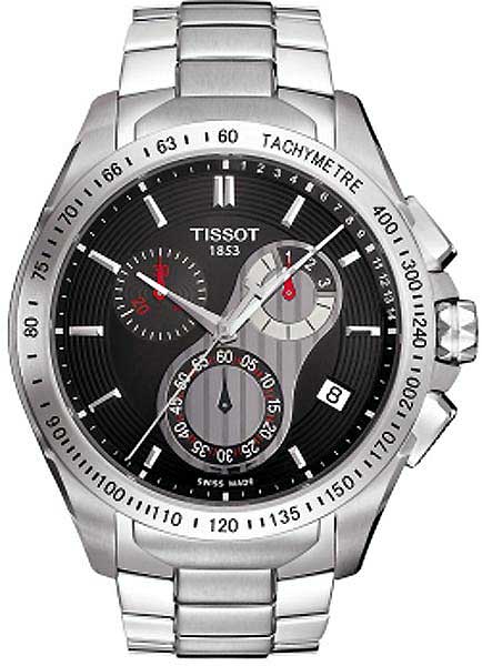 AAA 1:1 Replica Tissot-T-Sport-Veloci-T Mens Watches Black Dial Swiss Quartz 42MM T024.417.11.051.00 Watch