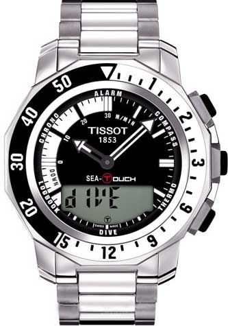 AAA 1:1 Replica Tissot Mens Watches Black Dial Quartz 44.4MM T026.420.11.051.00 Watch