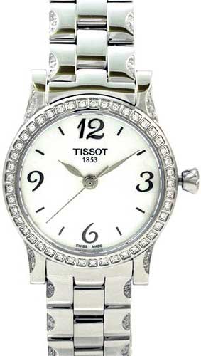 AAA 1:1 Replica Tissot-Stylist-t Ladies Watches Pearl Dial Quartz 28MM T028.210.11.117.00 Watch