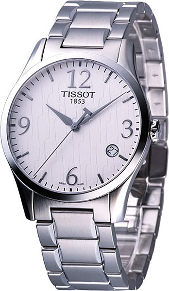 AAA 1:1 Replica Tissot-Stylist-t Mens Watches Silver Dial Swiss Quartz 39MM T028.410.11.037.00 Watch