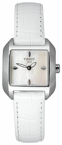 AAA 1:1 Replica Tissot-T-Trend-T-Wave Ladies Watches Pearl Dial Quartz T02.1.255.71 Watch