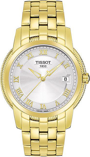 AAA 1:1 Replica Tissot-T-Classic-Ballade-III Ladies Watches Silver Dial Swiss Quartz 39MM T031.210.33.033.00 Watch