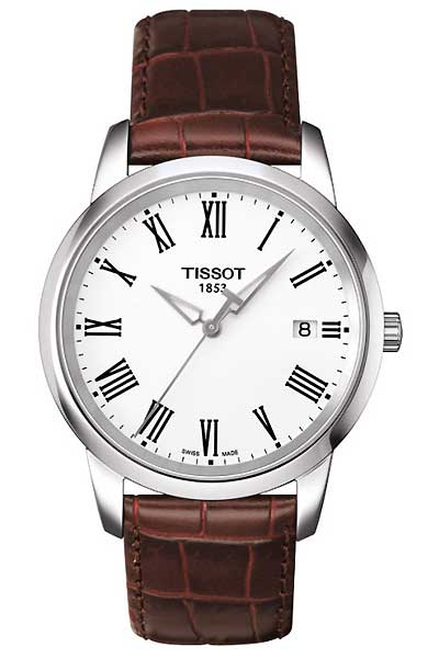 AAA 1:1 Replica Tissot-T-Classic Mens Watches White Dial Swiss Quartz 40MM T033.410.16.013.01 Watch