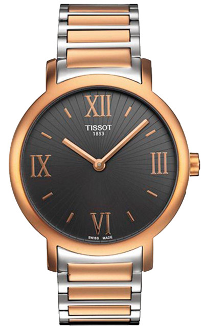 AAA 1:1 Replica Tissot-T-trend Ladies Watches Gray Dial Quartz 34MM T034.209.32.068.00 Watch
