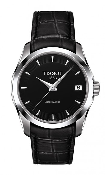 AAA 1:1 Replica Tissot-T-Trend-Couturier Ladies Watches Black Dial Automatic 32MM T035.207.16.051.00 Watch