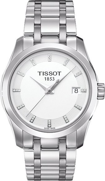 AAA 1:1 Replica Tissot-T-Trend-Couturier Ladies Watches White Dial Swiss Quartz 32MM T035.210.11.016.00 Watch