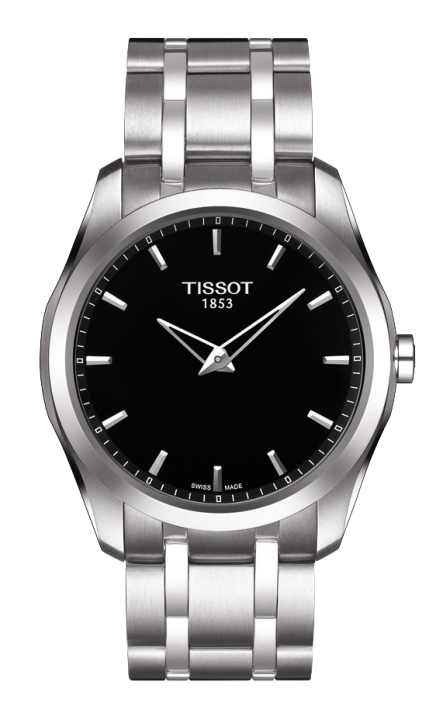 AAA 1:1 Replica Tissot-T-trend-Couturier Mens Watches Black Dial Quartz 39MM T035.446.11.051.00 Watch