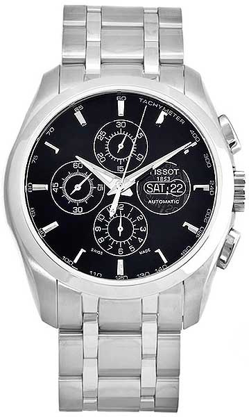AAA 1:1 Replica Tissot-T-Trend-Couturier Mens Watches Black Dial Automatic Mechanical 43MM T035.614.11.051.00 Watch