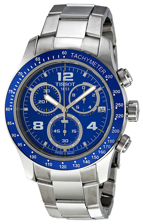 AAA 1:1 Replica Tissot-T-Sport-V8 Mens Watches Blue Dial Swiss Quartz 42.5MM T039.417.11.047.02 Watch