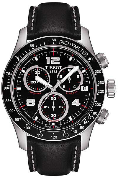 AAA 1:1 Replica Tissot-T-Sport-V8 Mens Watches Black Dial Swiss Quartz 42.5MM T039.417.16.057.00 Watch