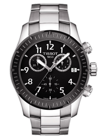 AAA 1:1 Replica Tissot-T-sport-V8 Mens Watches Black Dial Quartz 42.5MM T039.417.21.057.00 Watch