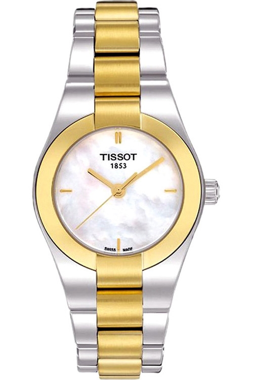 AAA 1:1 Replica Tissot-T-Trend-Glam-Sport Ladies Watches Mother Of Pearl Dial Swiss Quartz 28MM T043.010.22.111.00 Watch