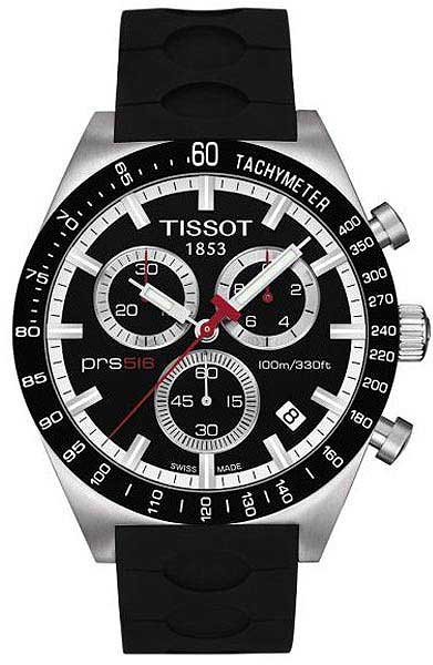 AAA 1:1 Replica Tissot-T-Sport-PRS516 Mens Watches Black Dial Swiss Quartz 42MM T044.417.27.051.00 Watch