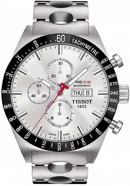 AAA 1:1 Replica Tissot-T-Sport-PRS516 Mens Watches Silver Dial Automatic Mechanical 45MM T044.614.21.031.00 Watch