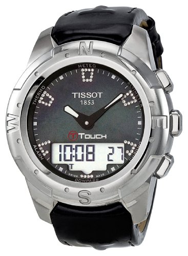 AAA 1:1 Replica Tissot-T-Touch-II Mens Watches Black Dial Swiss Quartz 43.3MM T047.220.46.126.00 Watch