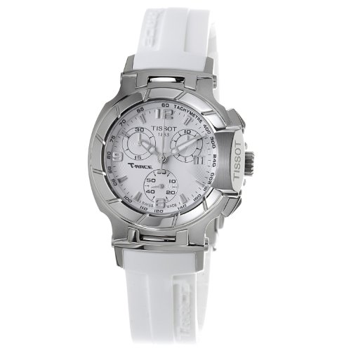 AAA 1:1 Replica Tissot-T-Race Ladies Watches White Dial Swiss Quartz 36.65MM T048.217.17.017.00 Watch