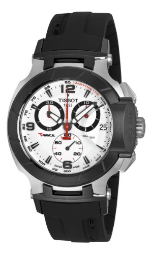 AAA 1:1 Replica Tissot-T-Race Mens Watches White Dial Swiss Quartz 45MM T048.417.27.037.00 Watch