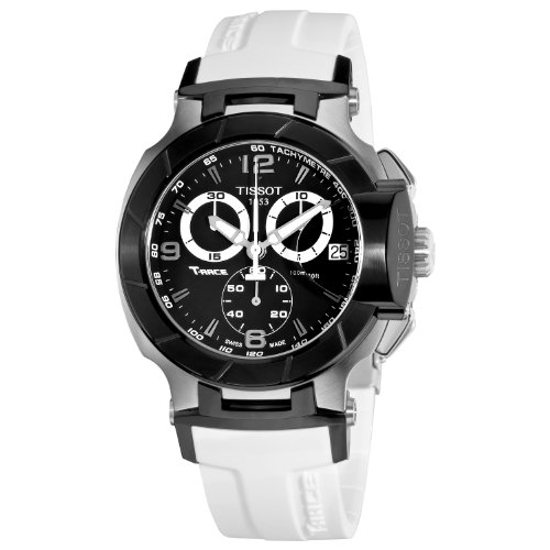 AAA 1:1 Replica Tissot-T-Race Mens Watches Black Dial Swiss Quartz 45MM T048.417.27.057.05 Watch