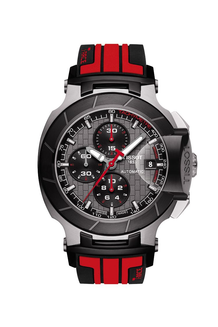 AAA 1:1 Replica Tissot-T-race Mens Watches Gray Dial Automatic 45.3MM T048.427.27.061.00 Watch
