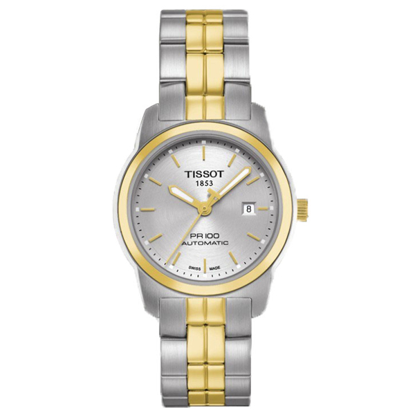 AAA 1:1 Replica Tissot-T-Classic-PR-100 Ladies Watches Silver Dial Automatic 28MM T049.307.22.031.00 Watch