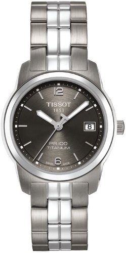 AAA 1:1 Replica Tissot-T-Classic-PR-100 Ladies Watches Black Dial Swiss Quartz 28MM T049.310.44.067.00 Watch
