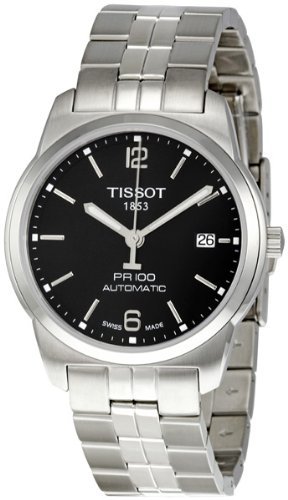 AAA 1:1 Replica Tissot-T-classic-Pr-100 Mens Watches Black Dial Automatic Self-wind 38MM T049.407.11.057.00 Watch