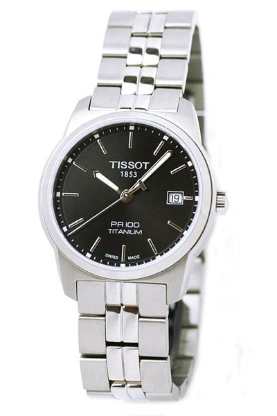 AAA 1:1 Replica Tissot-T-Classic-PR-100 Mens Watches Black Dial Swiss Quartz 38MM T049.410.44.051.00 Watch