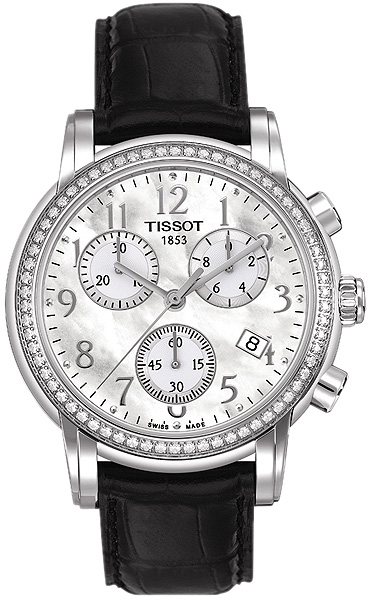 AAA 1:1 Replica Tissot-T-Classic-Dressport Ladies Watches White Dial Swiss Quartz 35MM T050.217.16.112.01 Watch