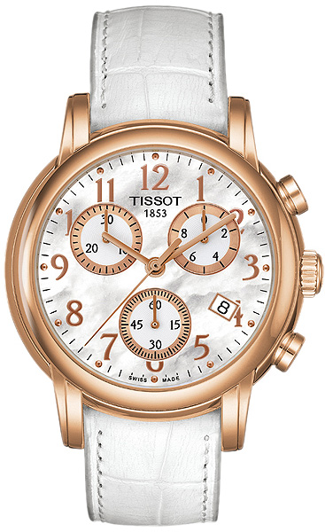 AAA 1:1 Replica Tissot-T-Classic-Dressport Ladies Watches White Dial Swiss Quartz 35MM T050.217.36.112.00 Watch