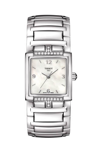 AAA 1:1 Replica Tissot-T-Trend-T-Evocation Ladies Watches White Dial Swiss Quartz 24MM T051.310.61.117.00 Watch