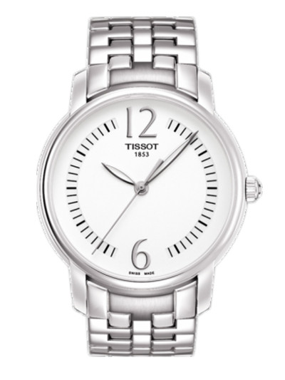 AAA 1:1 Replica Tissot-T-Round-Lady Ladies Watches White Dial Swiss Quartz 38MM T052.210.11.037.00 Watch