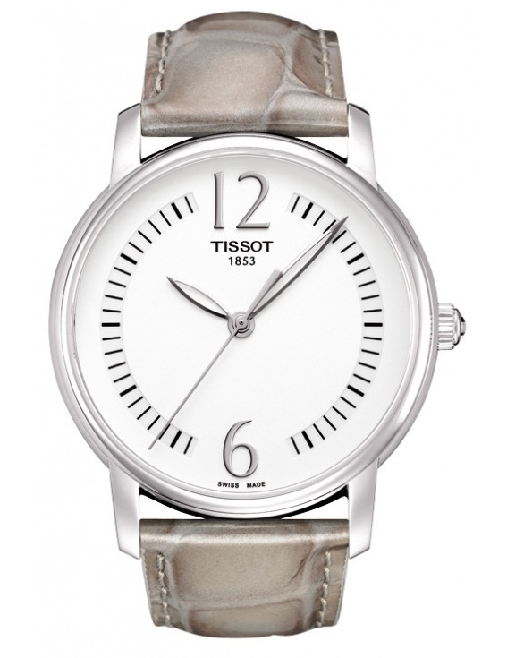 AAA 1:1 Replica Tissot-T-Round-Lady Ladies Watches White Dial Swiss Quartz 38MM T052.210.16.037.01 Watch