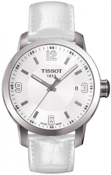 AAA 1:1 Replica Tissot-T-Sport-PRC200 Mens Watches White Dial Quartz 39.3MM T055.410.16.017.00 Watch