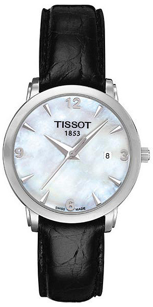 AAA 1:1 Replica Tissot-T-Classic-Everytime Ladies Watches White Dial Swiss Quartz 28MM T057.210.16.117.00 Watch