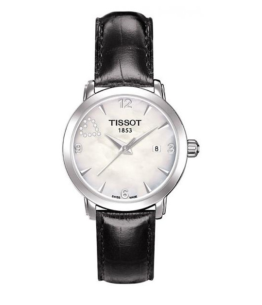 AAA 1:1 Replica Tissot-T-Classic-Everytime Ladies Watches White Dial Swiss Quartz 28MM T057.210.16.117.01 Watch